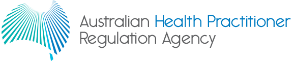 Australian Health Practitioner Regulation Agency Logo